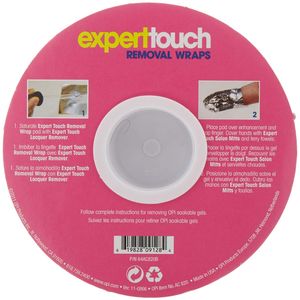 EXPERT TOUCH REMOVAL WRAPS X 10 UNIDADES